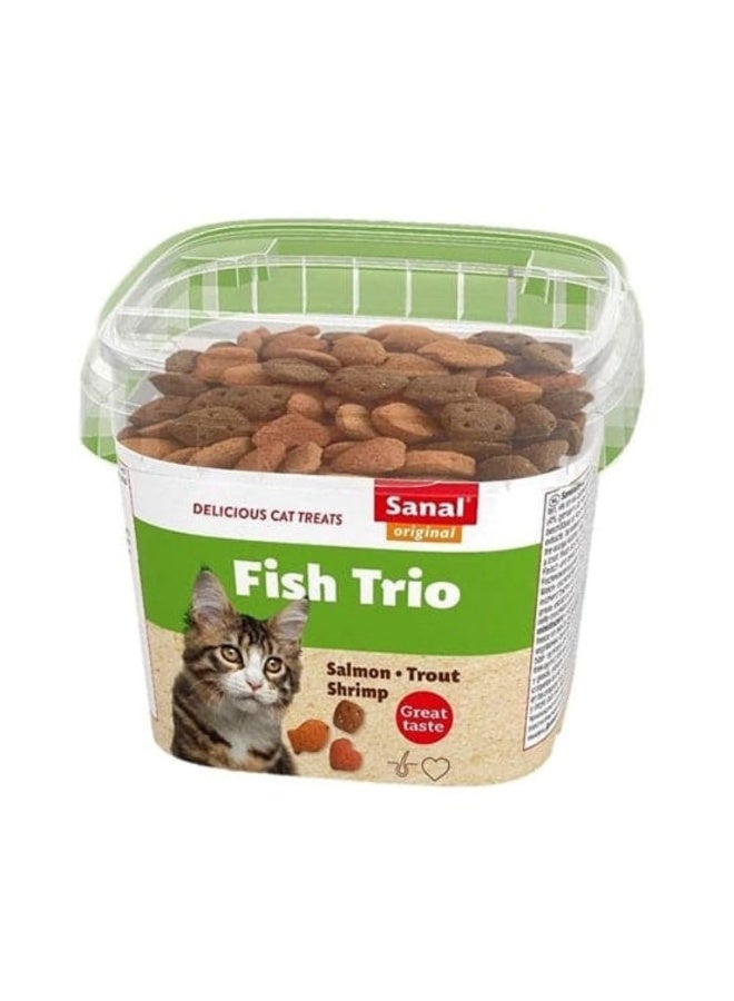 Snal Rewards Fish Trio Salmon Trout & Shrimp 75g
